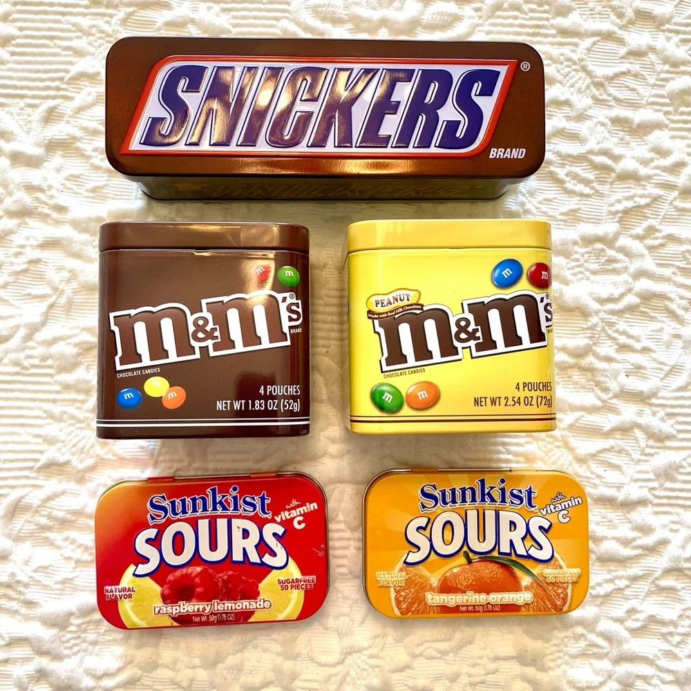 Candy Tins Set